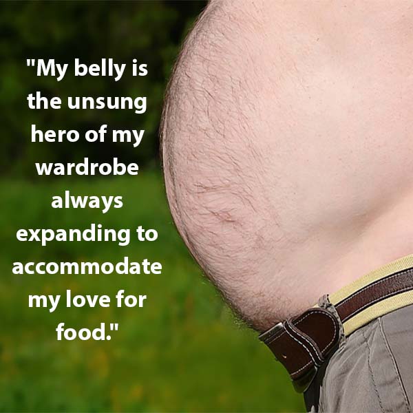 funny fat belly quotes